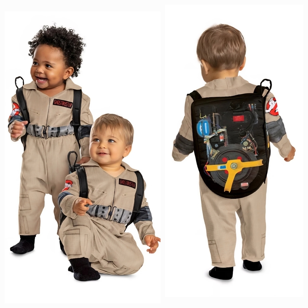 Disguise Ghostbusters Kids Costume - Tan and Black